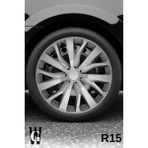Whigor Opel Corsa 15 Inç Jant Kapağı (4 Adet) Gri G115