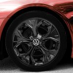 Whigor Volkswagen Polo 14 Inç Jant Kapağı Amblemli Piano Black 4'lü Set 211