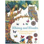 Whimsy and Wonder 50 Zentangle-Inspired Coloring Pages