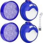 Whimsy1 Dyson DC25 Ball Elektrikli Süpürge Için Filtre Değişimi, 2 Ön Motor Filtresi ve 2 Arka Motor Hepa Filtresi Aksesuarları (Yurt Dışından) - Yedek Parça