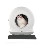 Whirtz Akıllı Otomatik Kedi Tuvaleti Beyaz