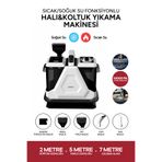 Whirtz Sıcak/Soğuk Fonksiyonlu Halı ve Koltuk Yıkama Makinesi - 14 kPA Emiş Gücü - 5 başlıklı