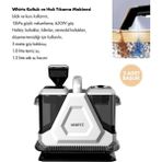 Whirtz WR-EA-1000 Halı Yıkama Makinesi 650W Yatay Süpürge Yapısı ile Islak Kuru Temizlik - Gri