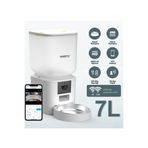 Whirtz WR-PT-1001 Kameralı & Ses Kontrollü 7 Litre Akıllı Mama Kabı – Otomatik Besleme Çözümü