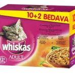 Whiskas 12x100 gr Et Çeşitleri Yetişkin Kedi Konservesi