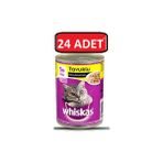 Whiskas 24 Adet Tavuklu Kedi Konserve 400 gr Ekonomik Yaş Maması Tüm Irklar İçin