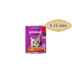Whiskas 24x400 gr Biftekli Kedi Konservesi