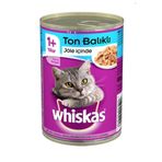 Whiskas 24x400 gr Ton Balıklı Konserve Kedi Maması