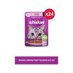 Whiskas 24x85 gr Pouch Somonlu Yetişkin Kedi Mama