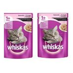 Whiskas 2x100 gr Somonlu Yaş Kedi Maması