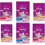 Whiskas 300 gr Karışık Kedi Maması 6lı Set - 1