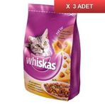 Whiskas 3x300 GR Kuru Tavuklu Sebzeli Kedi Maması