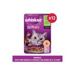 Whiskas 85 G 12X Tasty Mix Kuzulu & Havuçlu Yaş Mama