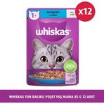 Whiskas 85 G 12X Ton Balıklı Poşet Yaş Mama