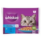 Whiskas 85 gr 4 Adet Pouch Balık Çeşitleri Kedi Yaş Maması