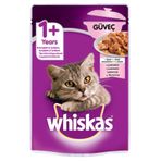 Whiskas 85 gr Güveç Somonlu Kedi Poşet Maması