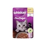 Whiskas 85 gr Pouch Pure Delight Jöle İçinde Tavuklu Yetişkin Kedi Konservesi