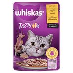 Whiskas 85 gr Pouch Sos İçinde Kuzulu ve Hindili Yetişkin Kedi Konservesi