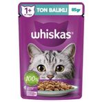 Whiskas 85 gr Ton Balıklı Poşet Yaş Mama