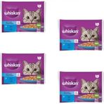Whiskas Balık Favorileri Jöleli Kedi 4x85 gr 4 Adet Yaş Mama