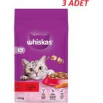 Whiskas Biftekli 3x1.4 kg Kuru Kedi Maması