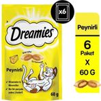 Whiskas Dreamies Peynirli 6x60 gr Kedi Ödülü