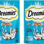 Whiskas Dreamies Somonlu Kedi Ödül Mama 60 Gr X 2 Adet