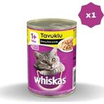 Whiskas Kedi Maması Tavuklu Kıymalı 400 Gr - (1 Adet)
