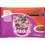 Whiskas Multipack Pouch 4x100 gr Et Çeşitleri Yavru Kedi Maması