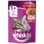 Whiskas Pouch in Jelly Güveç Sığır Etli 85 gr Kedi Maması