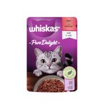 Whiskas Pouch Pure Delight Jöle İçinde Sığır Etli 85 GR Yetişkin Kedi Konservesi