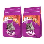 Whiskas Sığır Etli Yetişkin Kuru Kedi Maması 300 Gr x 2