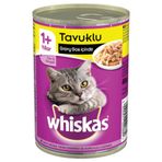 Whiskas Tavuklu 24x400 gr Kedi Konservesi