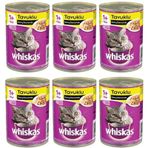 Whiskas Tavuklu 400 gr 6 Adet Kedi Konservesi