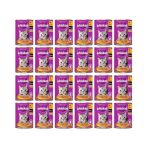 Whiskas Tavuklu Konserve Kedi Maması 400 Gr X 24 Adet - 24'Lü Fırsat Paketi (Toptan Boyut)