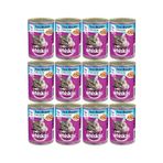 Whiskas Ton Balıklı 400 gr 12'li Yetişkin Konserve Kedi Maması