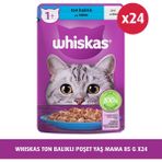Whiskas Ton Balıklı Kedi Yaş Maması 85 gr 24X