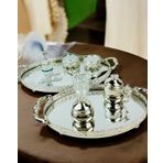 Whisper Metal Gümüş Söz Tepsisi gümüş