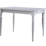 White Çizilmez Açılır Mutfak Masası, Beyaz, 70X110