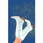 White Cowboy Boots!: 110 lined pages from noodleBubble noteBooks