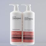 white diamond Aşırı Yıpranmış Saçlar için Botox Keratin Ultra Etkili 1000 ml+Purifyin Shampoo 1000 ml