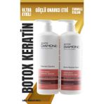 White Diamond Botox Keratin Profesyonel saç bakım yıpranmış saçlar için güçlü etkili bakım