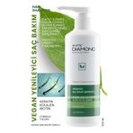 White Diamond Yenileyici Vegan Paraben Sles Sls Gluten ve Tuz İçermez 500 ml Saç Bakım Şampuanı