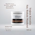 White Diamond Yoğun Keratin Içerikli Derinlemesine Bakım Keratin Saç Bakım Maskesi 500 Ml
