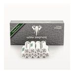 White Elephant 20 li 9 mm.Lületaşı Pipo Filtre Filitresi kb65-20