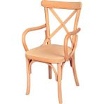 White Furniture Çapraz Kollu Tonet Sandalye CDL065 - Ahşap