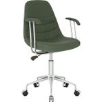 White Furniture Donna Rahat Bar Sandalyesi - Yeşil