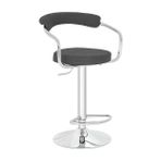 White Furniture Nessa Rahat Bar Sandalyesi - Koyu Gri