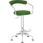 White Furniture Nessa Rahat Bar Sandalyesi - Koyu Yeşil