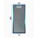 White İle Uyumlu Daisy Davlumbaz 13X48 CM Arka Ara 4,5 CM Aspiratör FiltreSİ